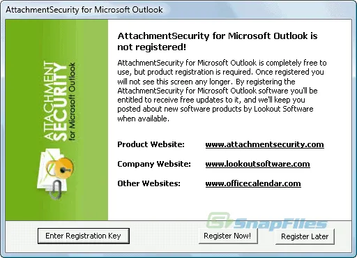 Attachment Security for Outlook 스크린샷 2