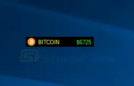 BITCOIN ticker 스크린샷 1