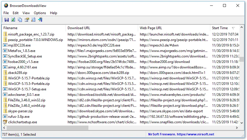 BrowserDownloadsView 스크린샷 1