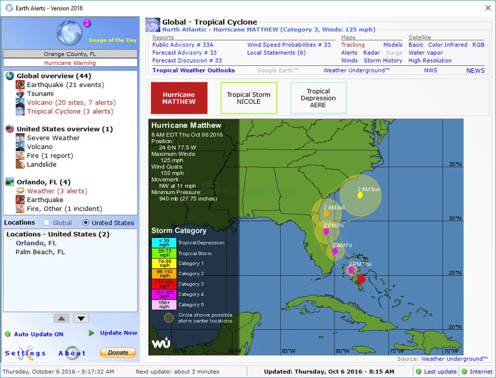 Earth Alerts 스크린샷 1