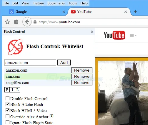 Flash Control 스크린샷 2
