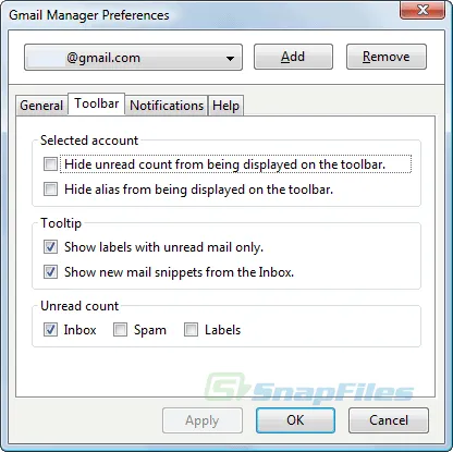 Gmail Manager 스크린샷 2