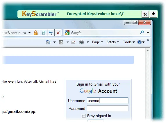 KeyScrambler Personal 스크린샷 1