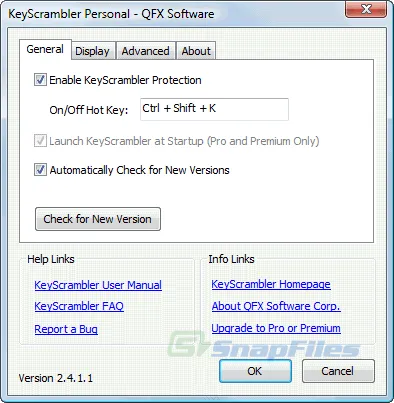 KeyScrambler Personal 스크린샷 2