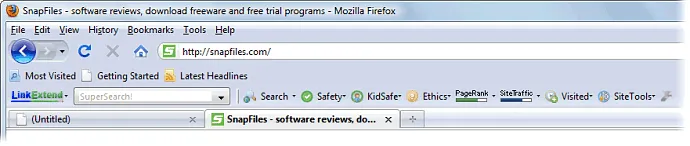 LinkExtend for Firefox 스크린샷 1