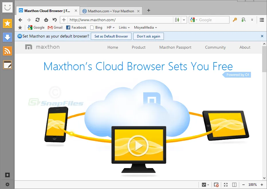 Maxthon 스크린샷 1