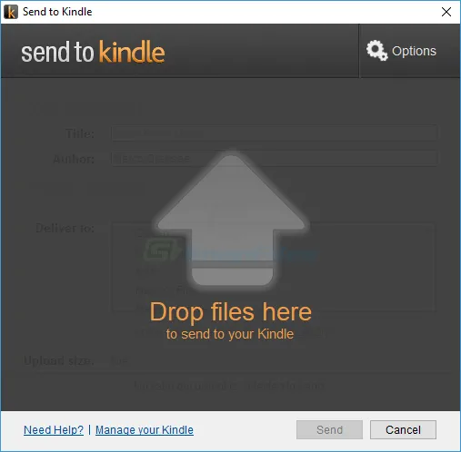Send to Kindle 스크린샷 1