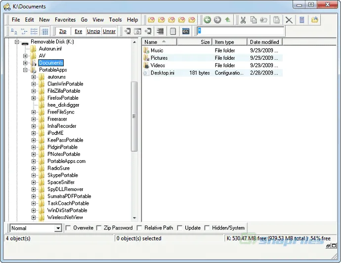 A43 File Management Utility 스크린샷 1