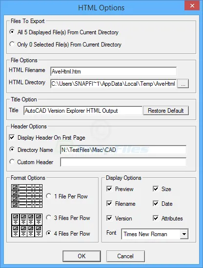 AutoCAD Version Explorer 스크린샷 2