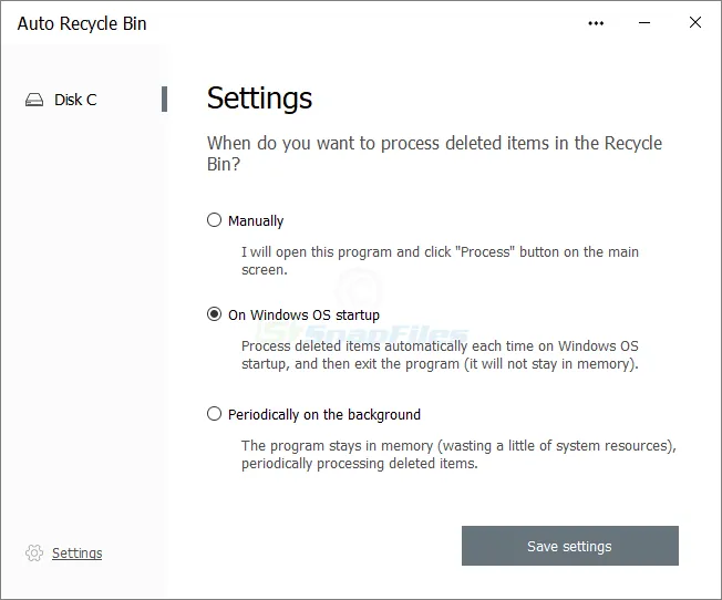 Auto Recycle Bin 스크린샷 2