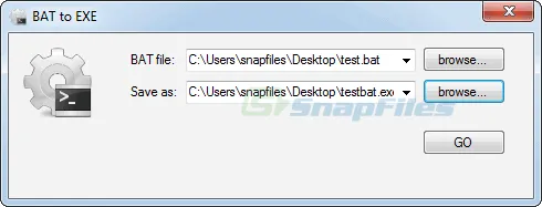 Bat-to-Exe 스크린샷 1