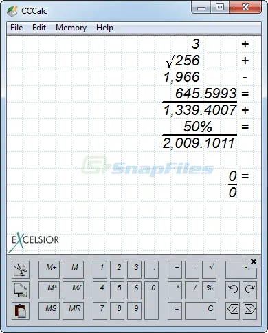 CCCalc 스크린샷 1