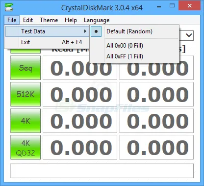 Crystal DiskMark 스크린샷 2