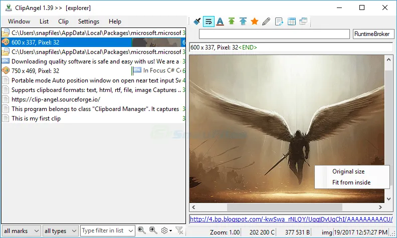 ClipAngel 스크린샷 2