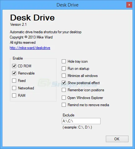 Desk Drive 스크린샷 1