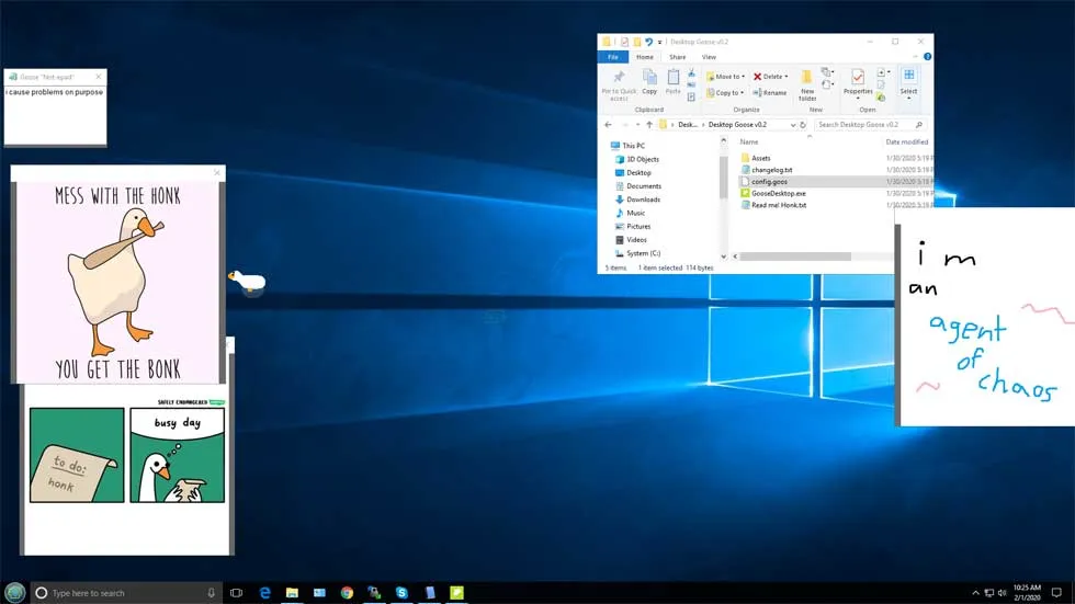 Desktop Goose 스크린샷 2