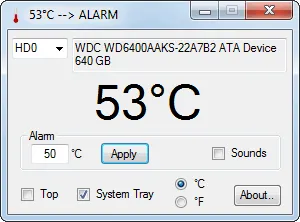 DiskAlarm 스크린샷 1