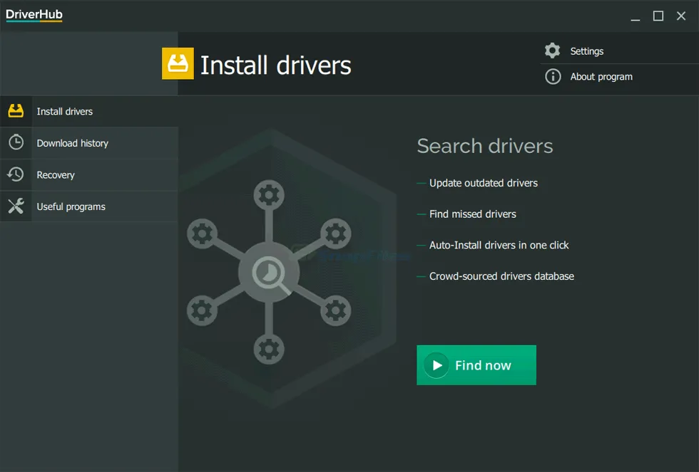 DriverHub 스크린샷 1