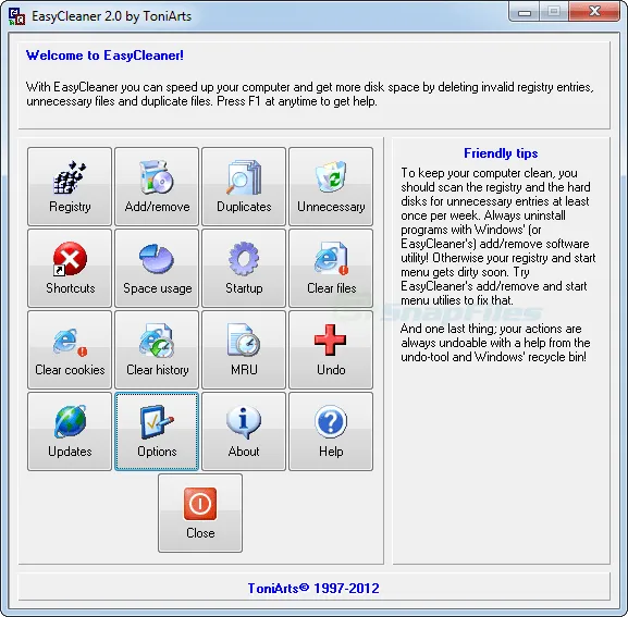 EasyCleaner 스크린샷 1