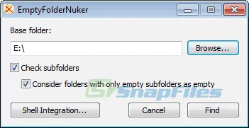 Empty Folder Nuker 스크린샷 2