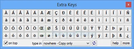 Extra Keys 스크린샷 1