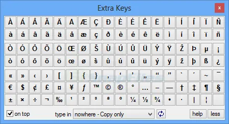 Extra Keys 스크린샷 2