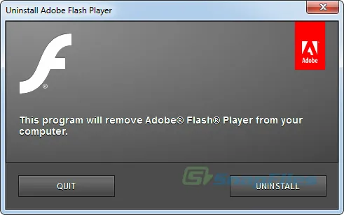 Adobe Flash Player Uninstaller 스크린샷 1