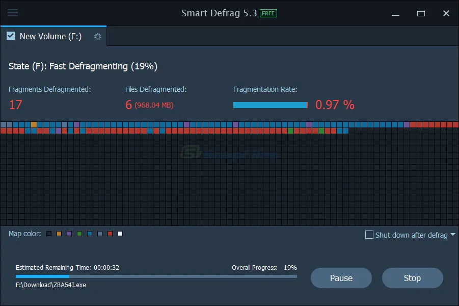 IObit Smart Defrag 스크린샷 2