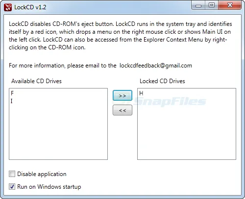 LockCD 스크린샷 1