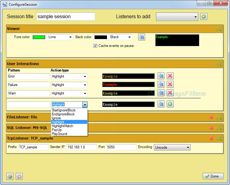 logview4net 스크린샷 1