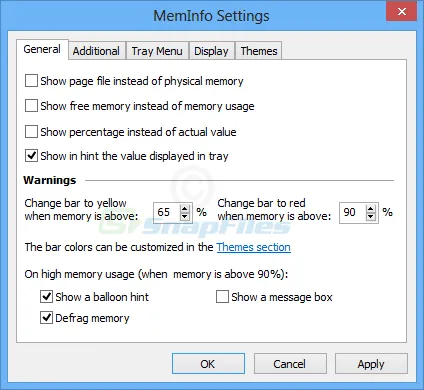 MemInfo 스크린샷 2