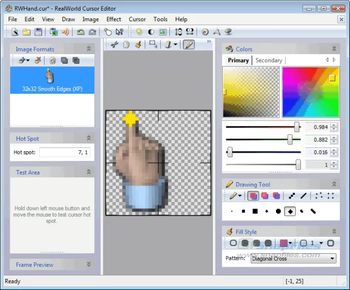 RealWorld Cursor Editor 스크린샷 1