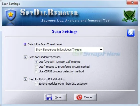 SpyDllRemover 스크린샷 2