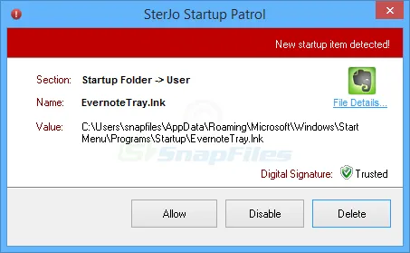 SterJo Startup Patrol 스크린샷 2