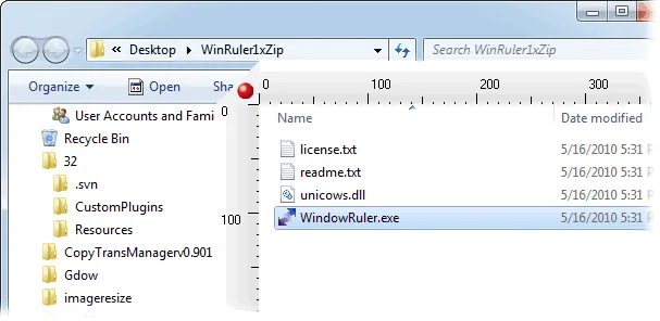 Window Ruler 스크린샷 2