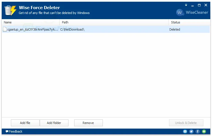 Wise Force Deleter 스크린샷 2
