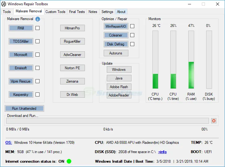 Windows Repair Toolbox 스크린샷 2